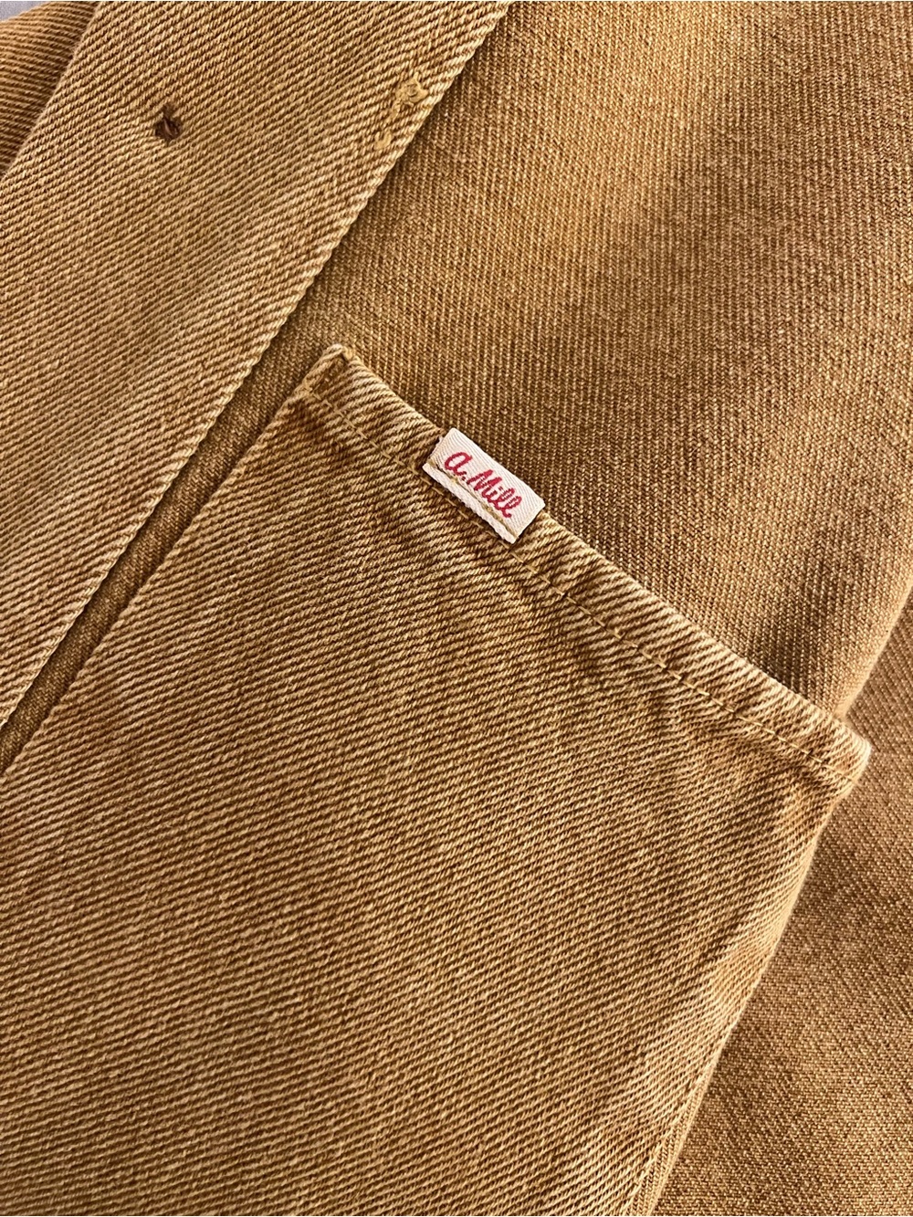 Alex Mill Britt Work Jacket in Golden Khaki - Picture 6 of 10
